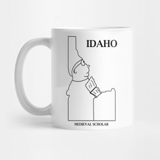 A funny map of Idaho Mug